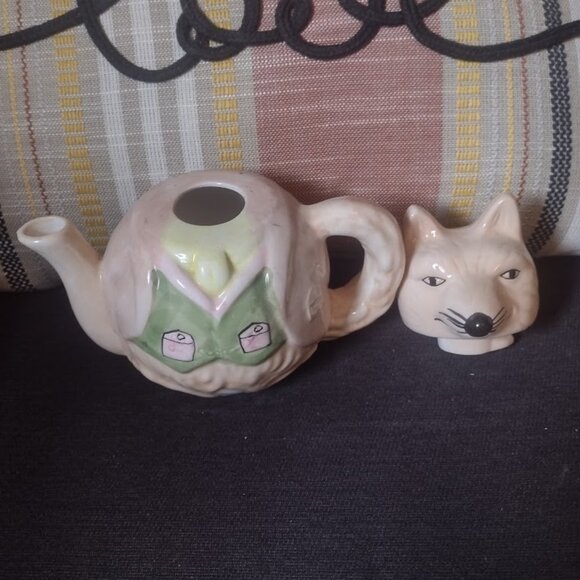 Vintage Fox Tea Pot Made by Albert E. Price Products - Picture 3 of 4
